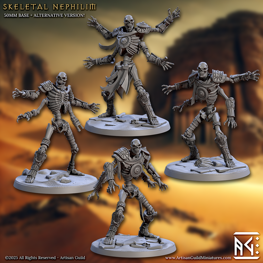 Skeletal Nephalim - set of 4