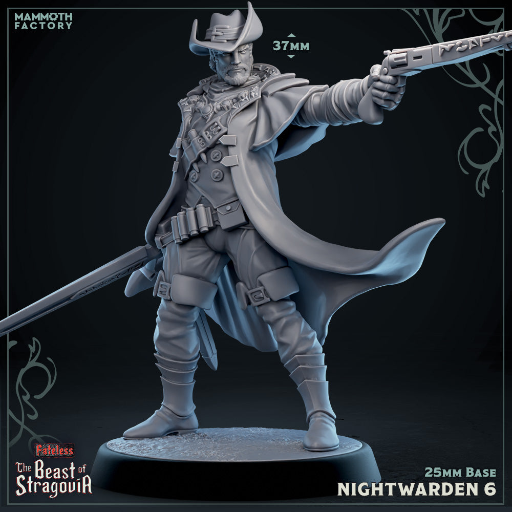Stragovian Nightwardens – Six Warriors