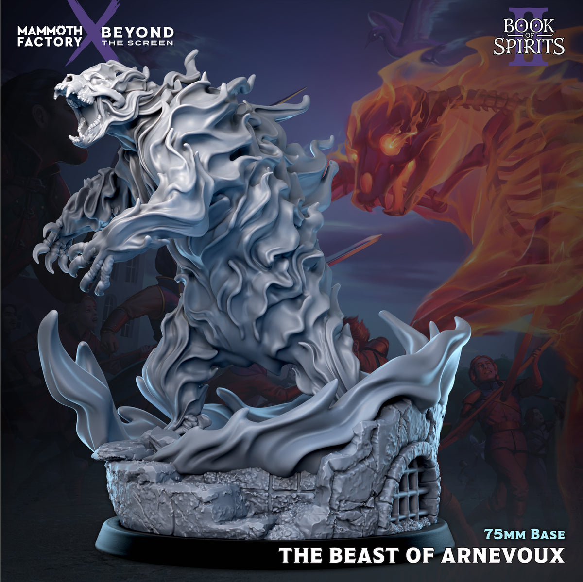 The Beast of Arnevoux – original Mammoth Factory merchant image