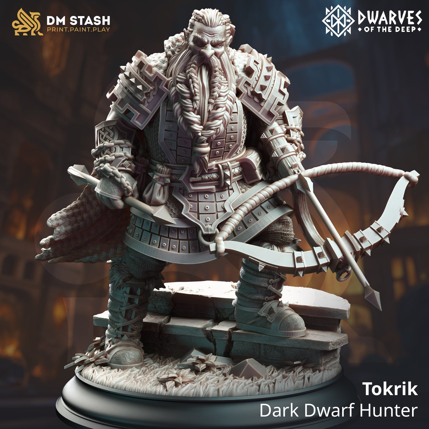 Tokrik - Dark Dwarf Ranger Hunter