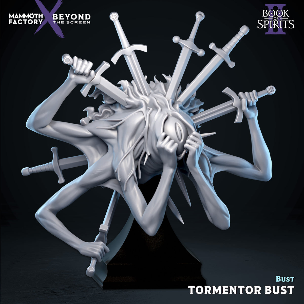 Tormentor Bust – original Mammoth Factory merchant image