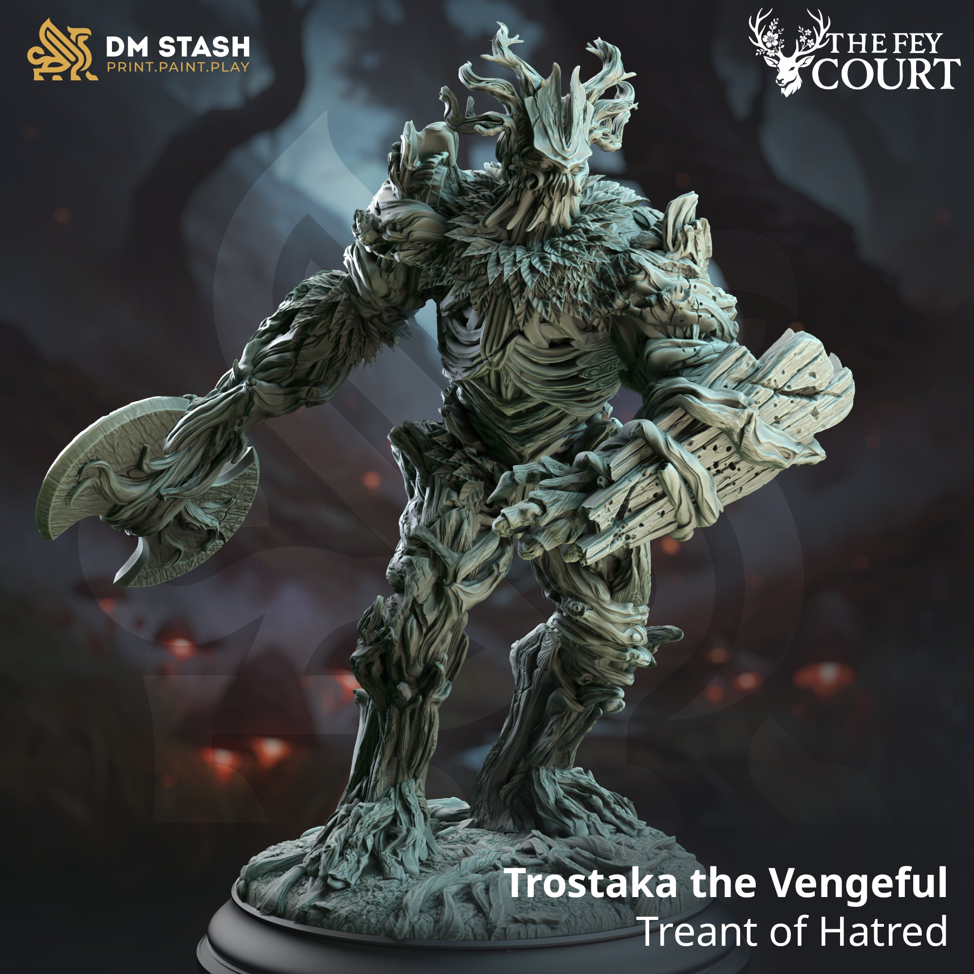 Trostaka the Vengeful - Treant of Hatred