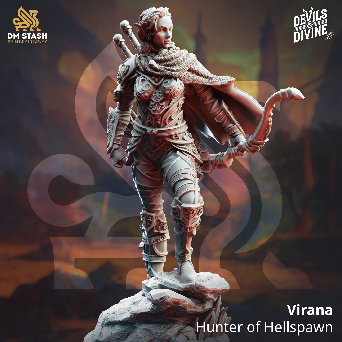 Virana - Hunter of Hellspawn - Wood Elf Ranger