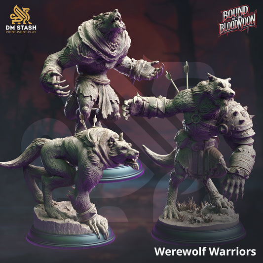 Werewolf Warriors (trio bundle)