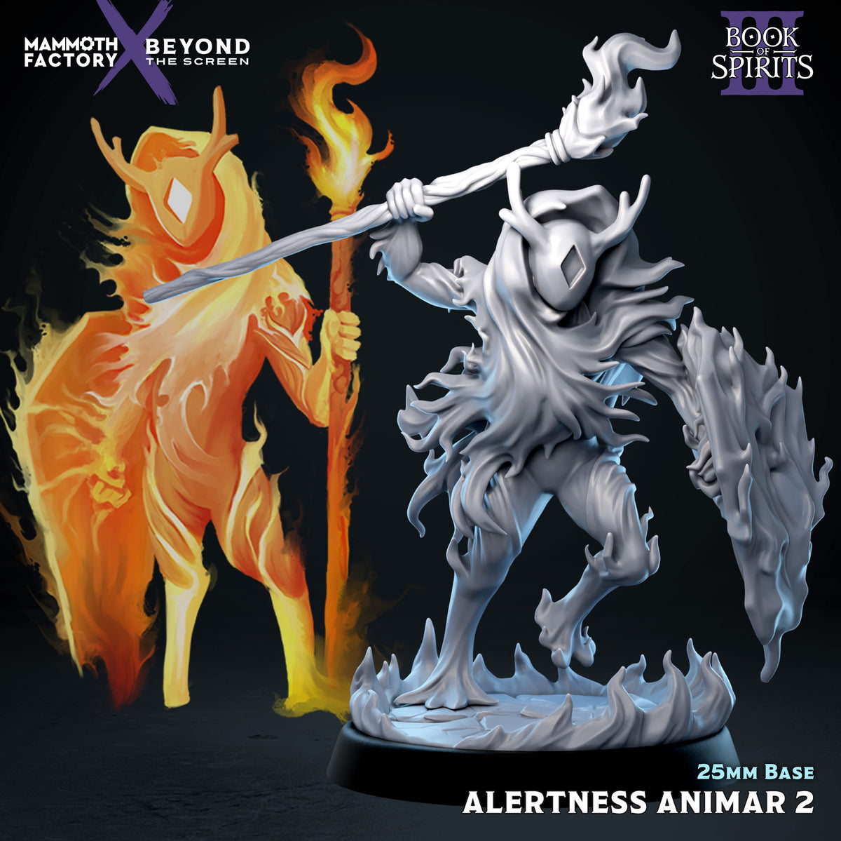 Alertness Animar 2 (25mm) — original Mammoth Factory designer render