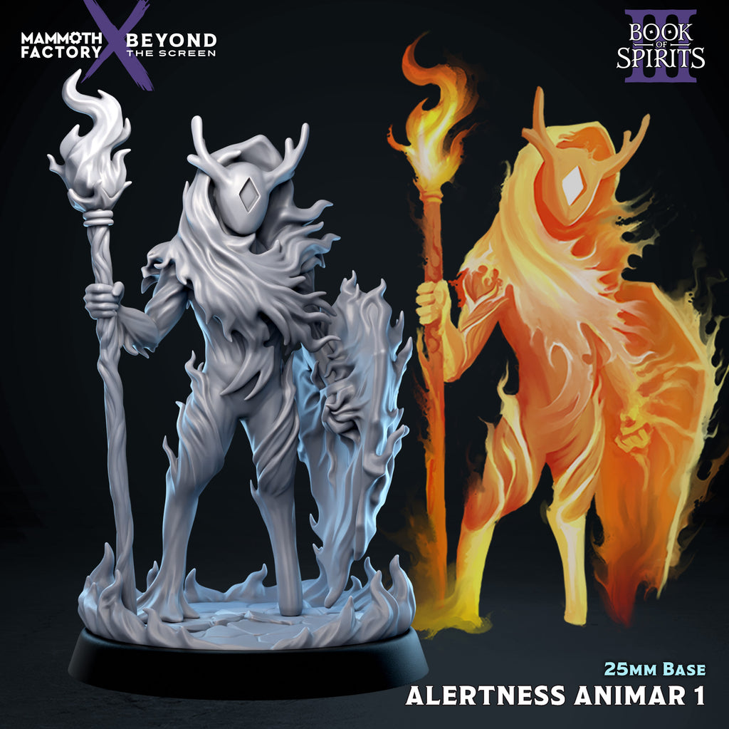 Alertness Animar (25mm) — original Mammoth Factory designer render