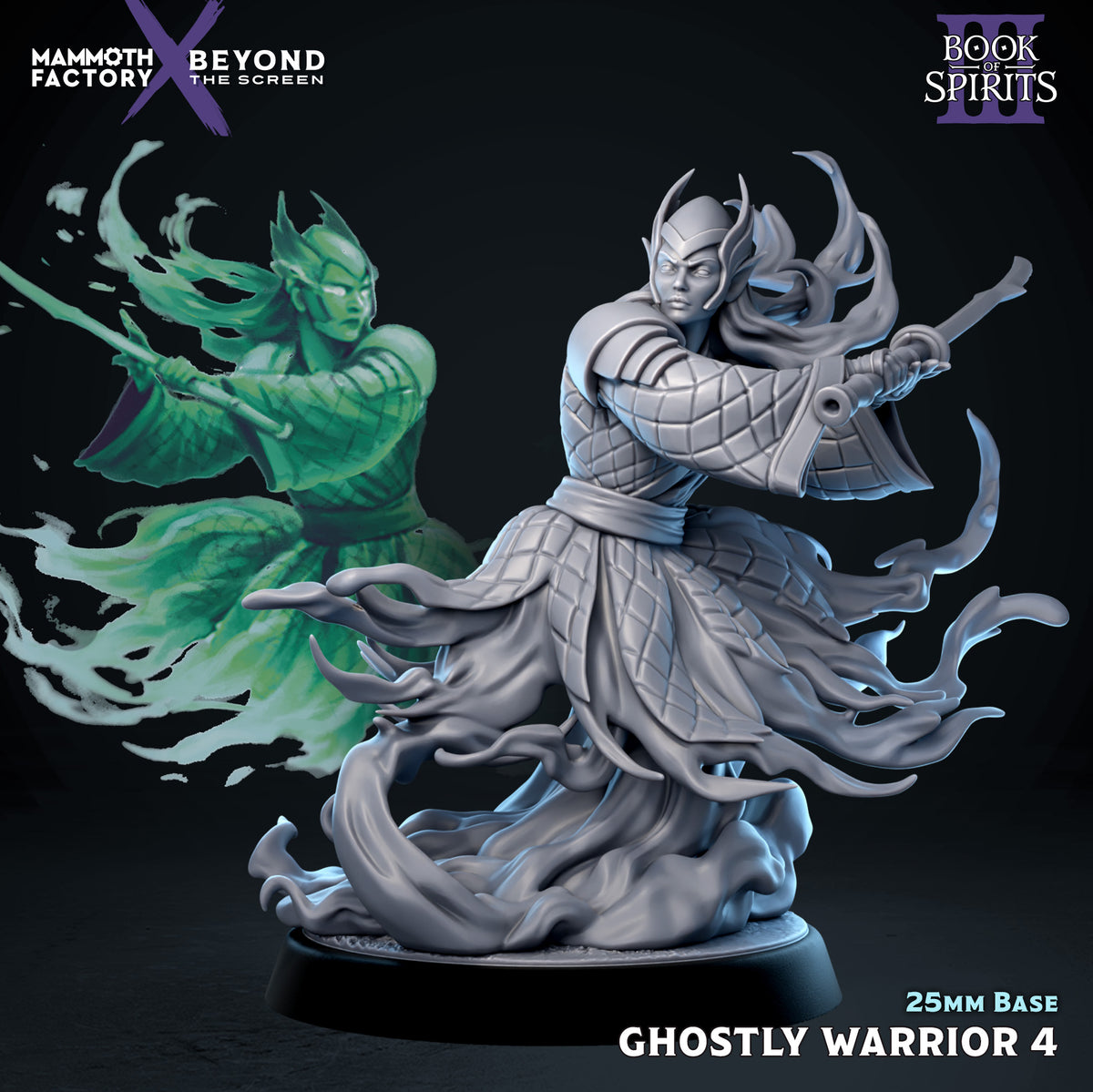 Ghostly Warrior 4 — original Mammoth Factory designer render