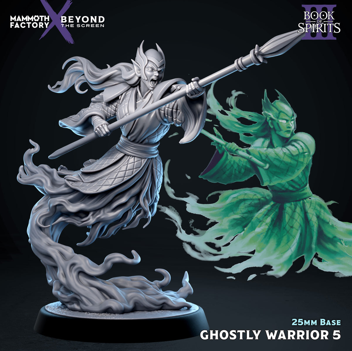 Ghostly Warrior 5 — original Mammoth Factory designer render