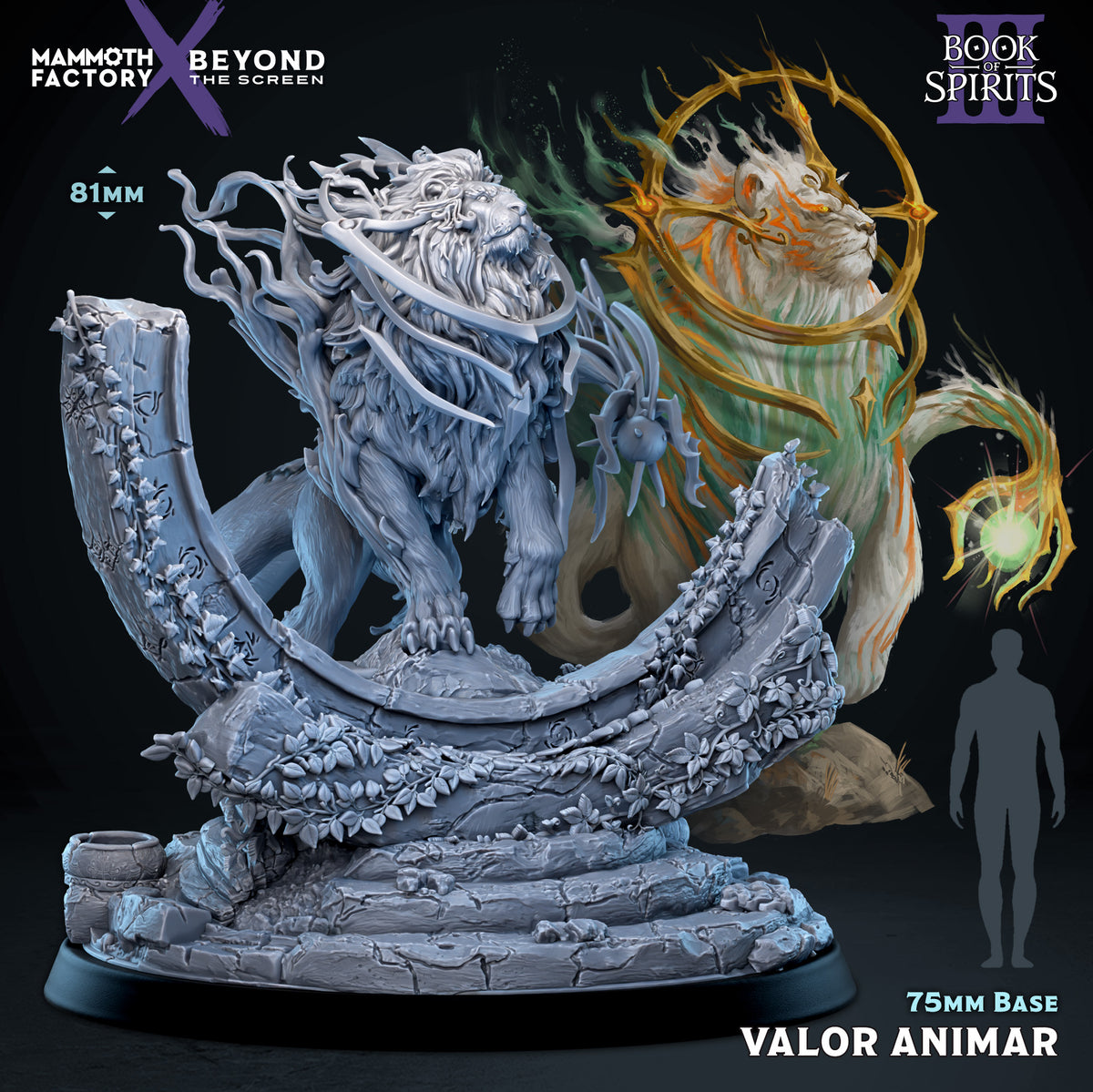 Valor Animar 75mm — original Mammoth Factory designer render