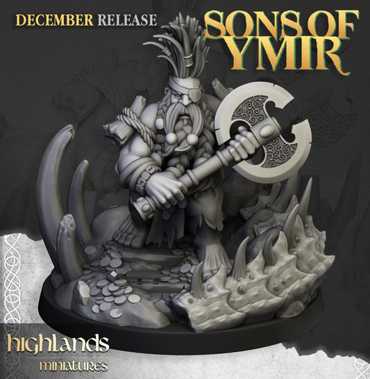 Dwarf Dragonseeker - "Sons of Ymir" Highlands Miniatures
