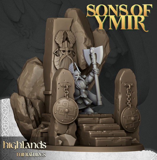 The Dwarf Lord - "Sons of Ymir" Highlands Miniatures