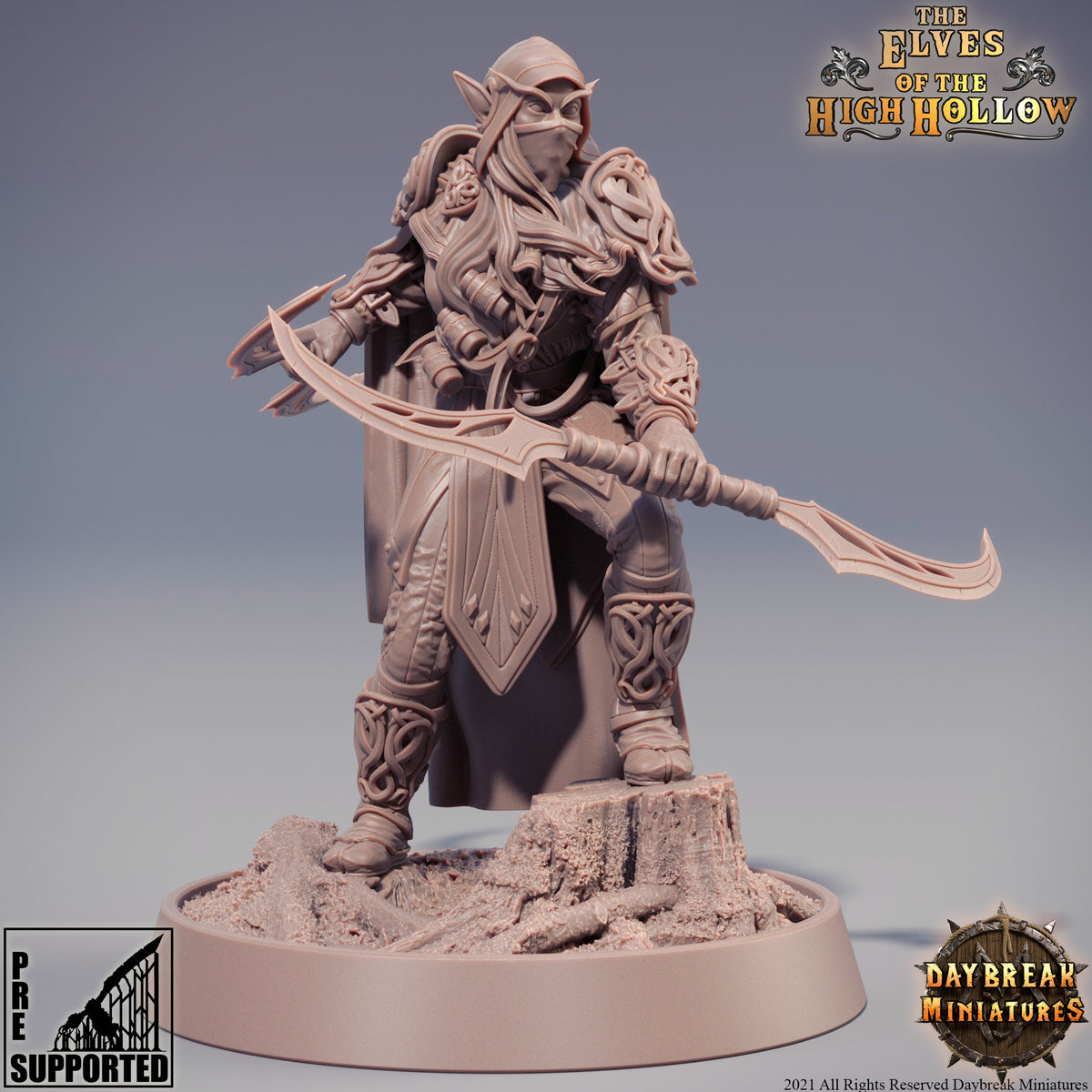 Deitin the Whisperer — original Daybreak Miniatures render, view 1