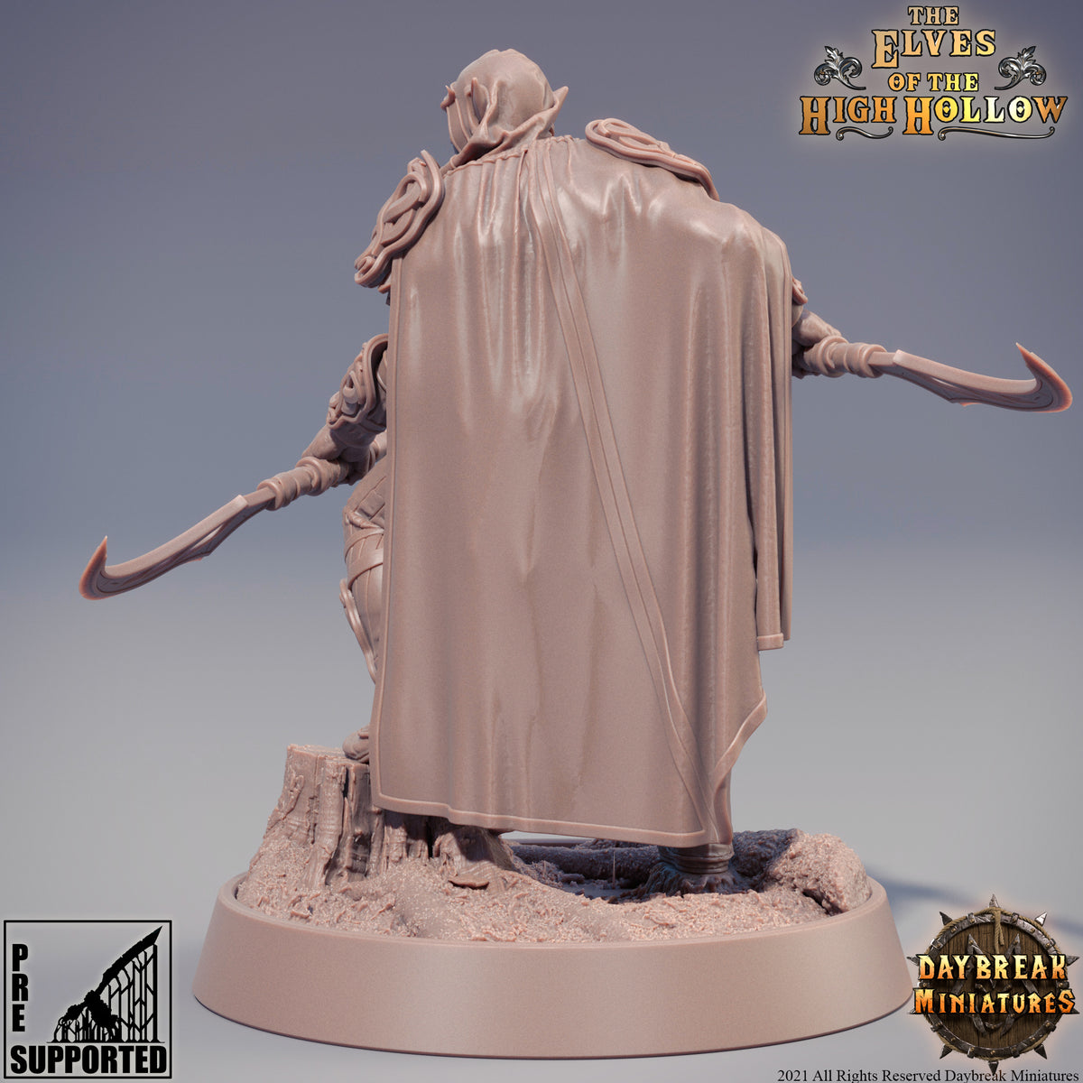 Deitin the Whisperer — original Daybreak Miniatures render, view 3