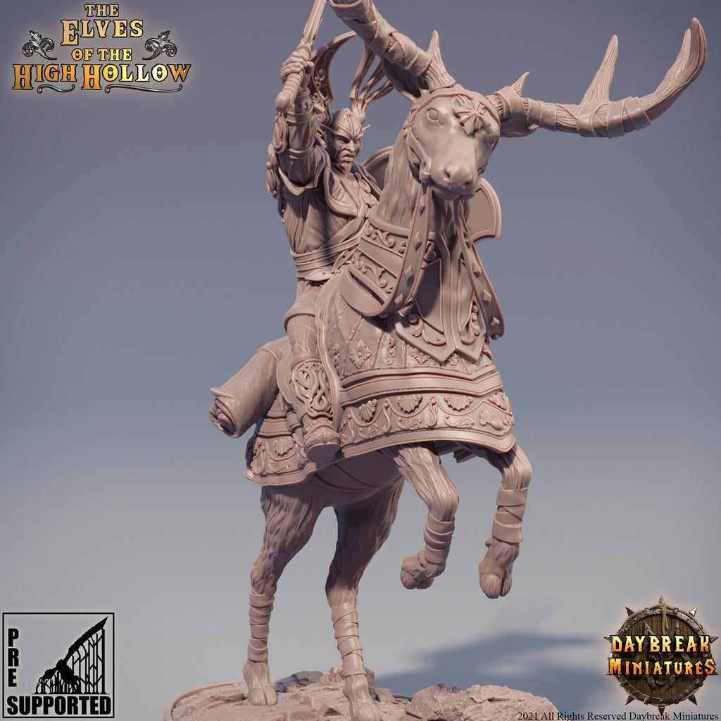 Faeren the Farseeing — original Daybreak Miniatures render, view 3
