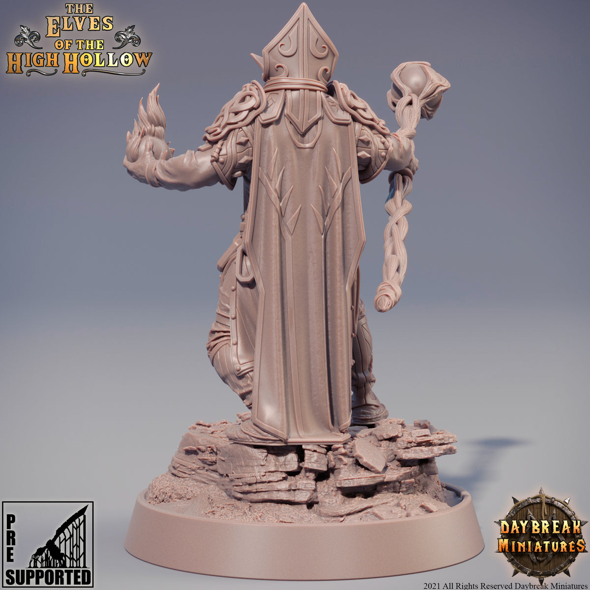 Soone Thaar, the Chooser of Words — original Daybreak Miniatures render, view 3