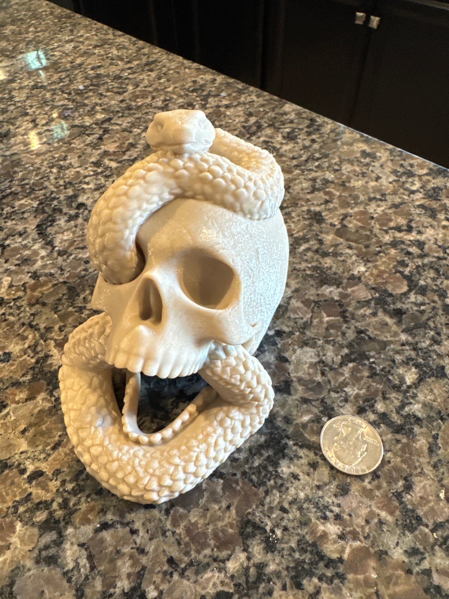 Skull Wand Holder