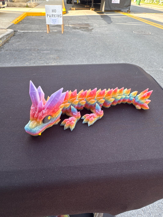 Cinderwing baby crystal dragon