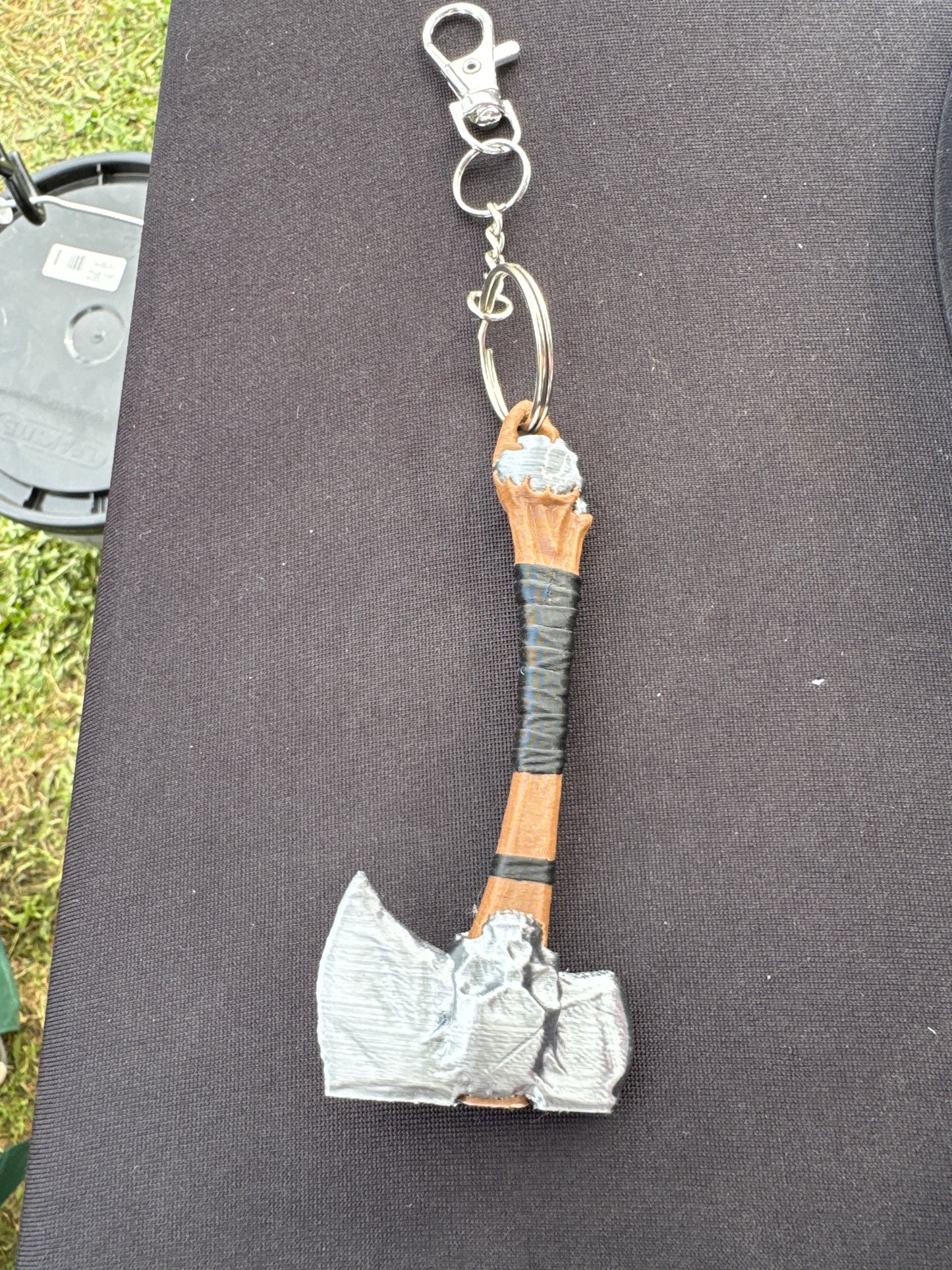 Axe keychain