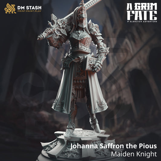 Inquisitor Knight - Johanna Saffron the Pious