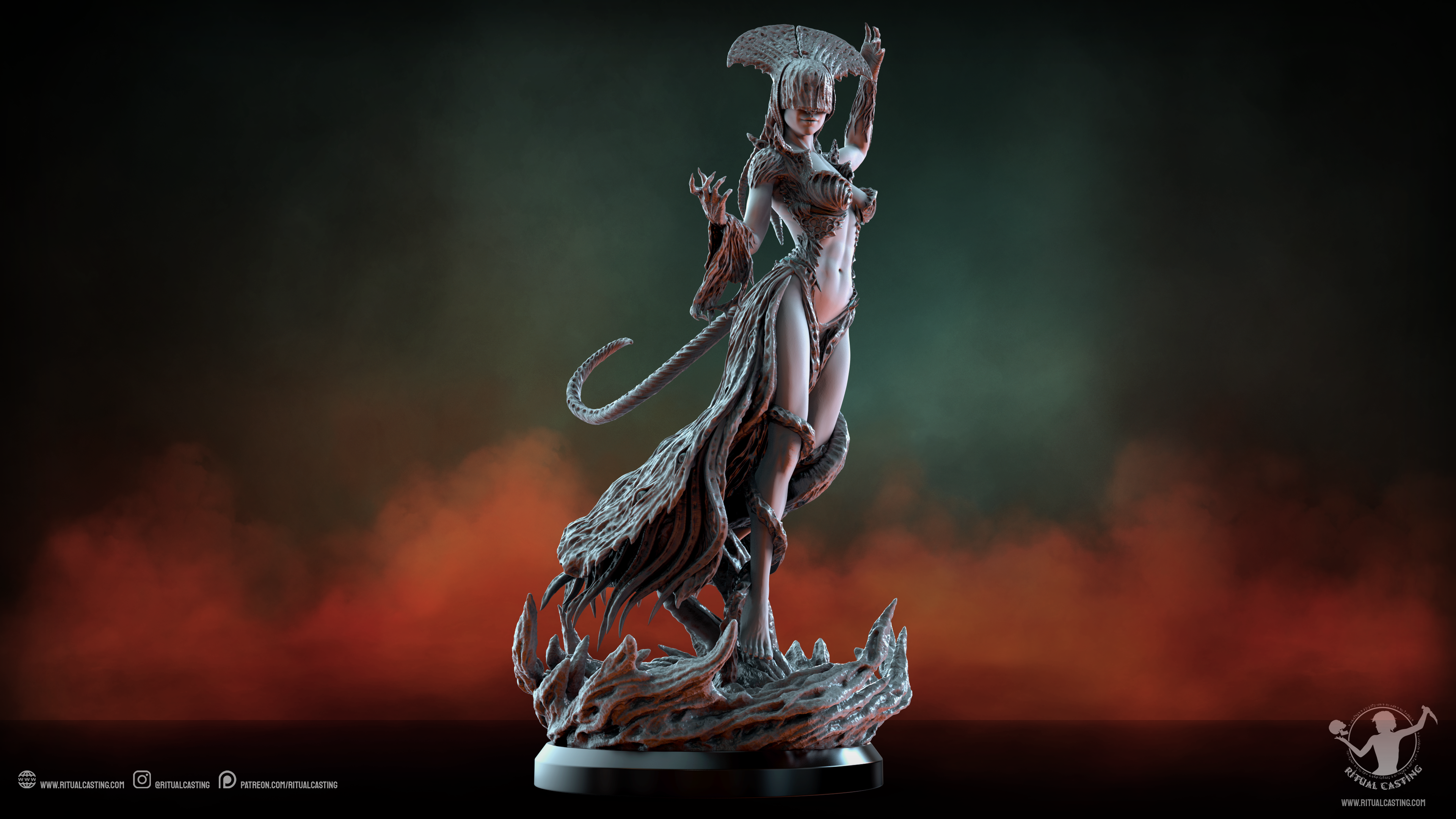 DEUS SPES NOSTRA Lady Sin 1/10 scale sculpture