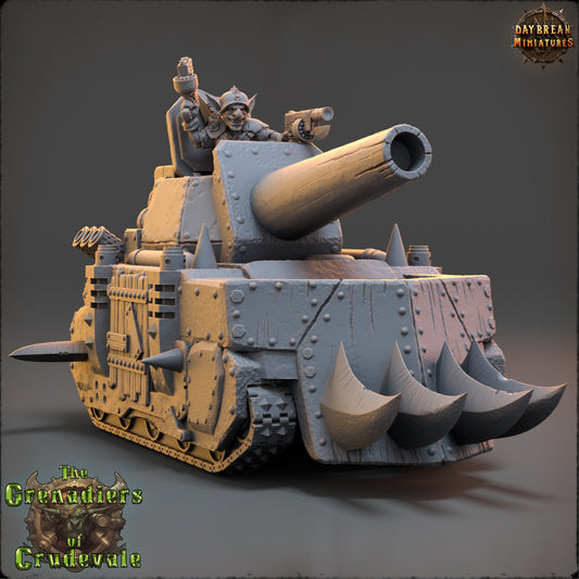 Piston Petrov in Calamity Tank Mark IV - The Grenadiers of Crudevale