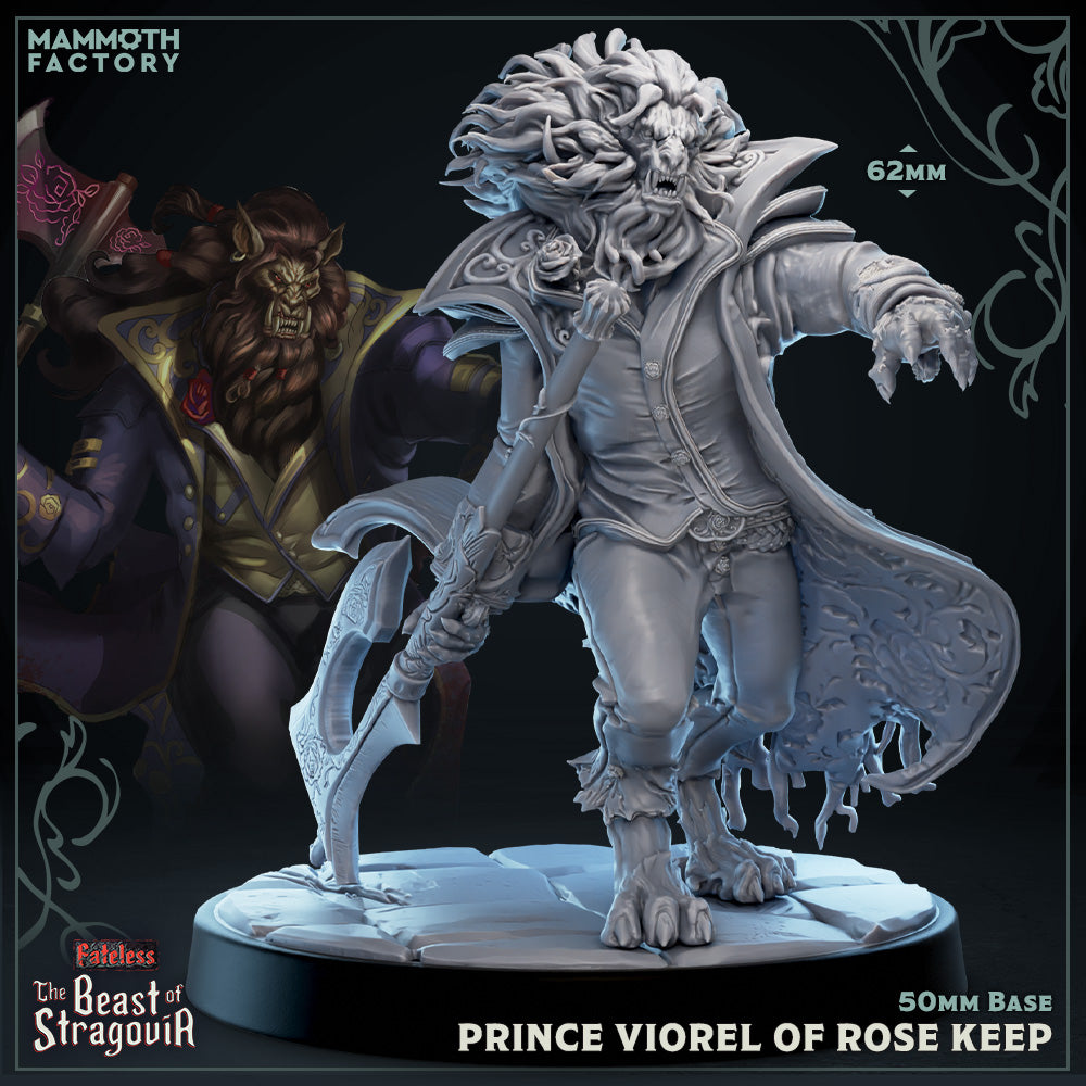Prince Viorel of Rose Keep - Mammoth Factory designer render