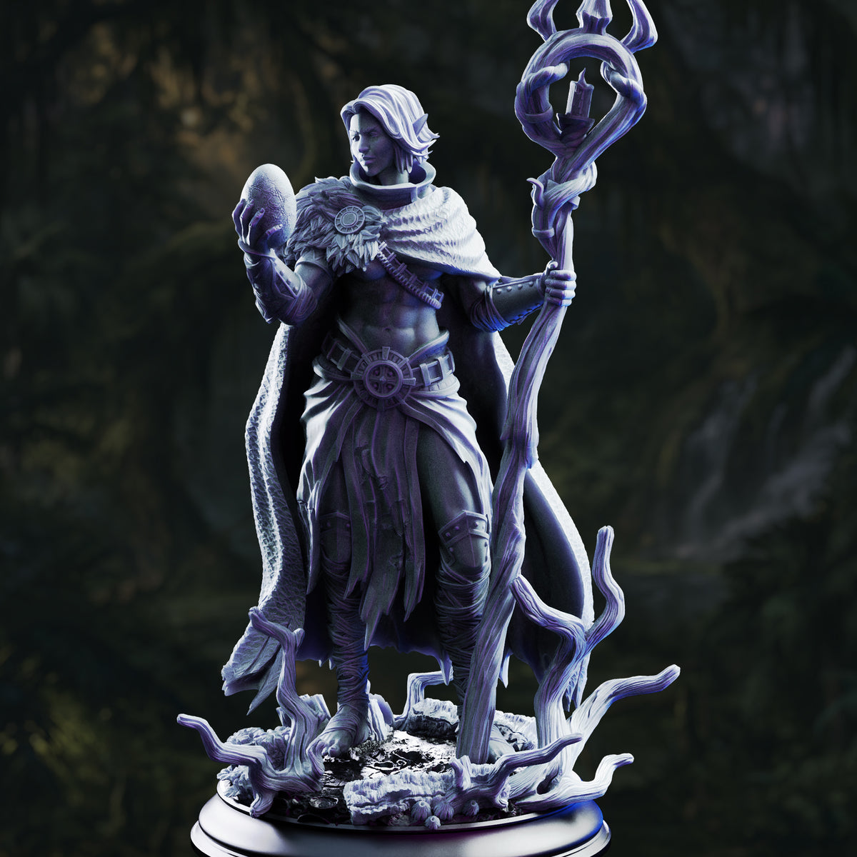 DM Stash Saratha the Watchful - Priestess of the Swamp render