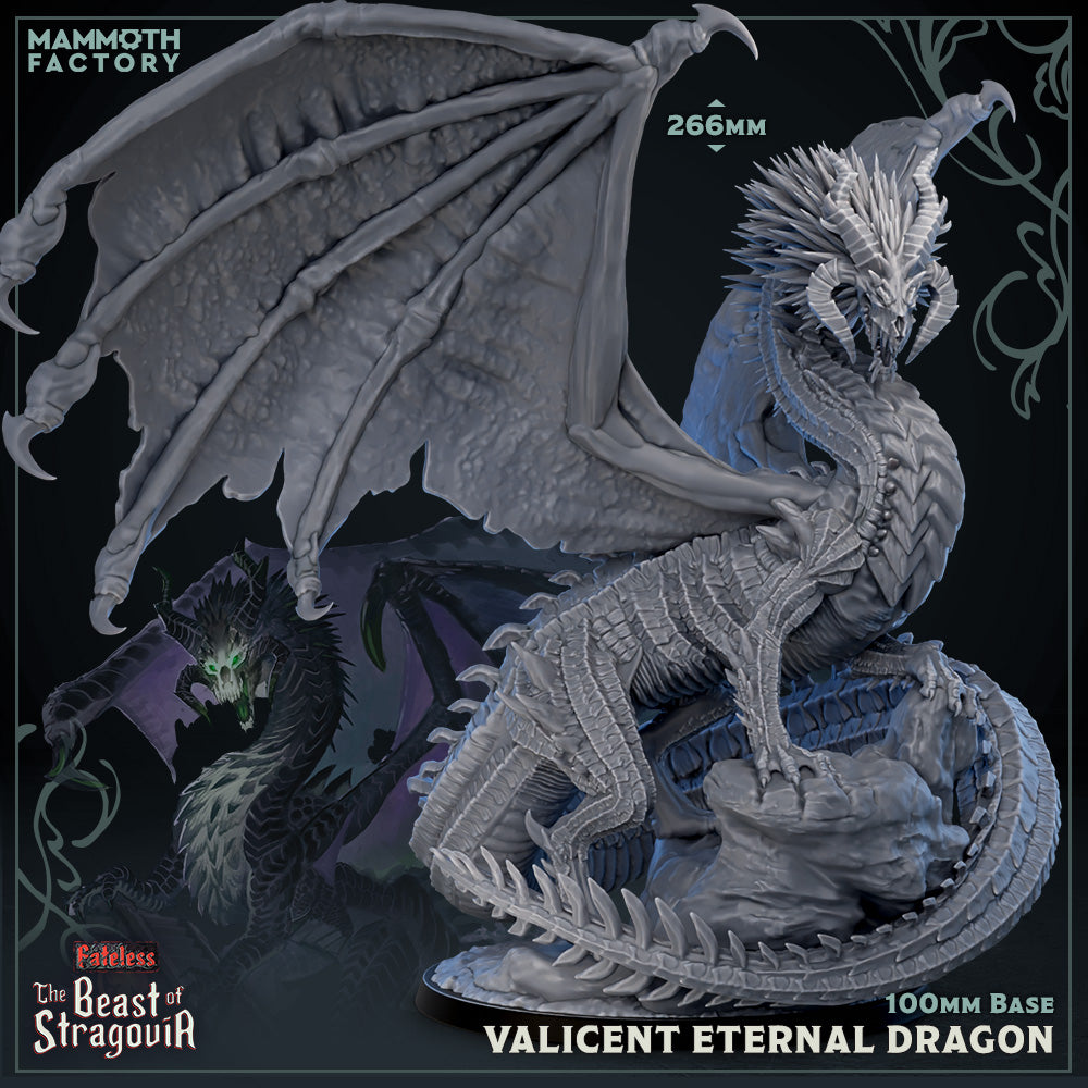 Valicent the Eternal Dragon - Mammoth Factory designer render