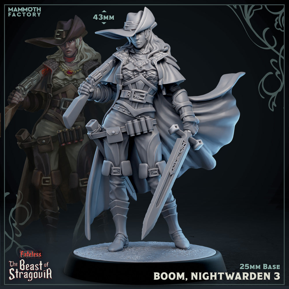 Stragovian Nightwardens – Six Warriors