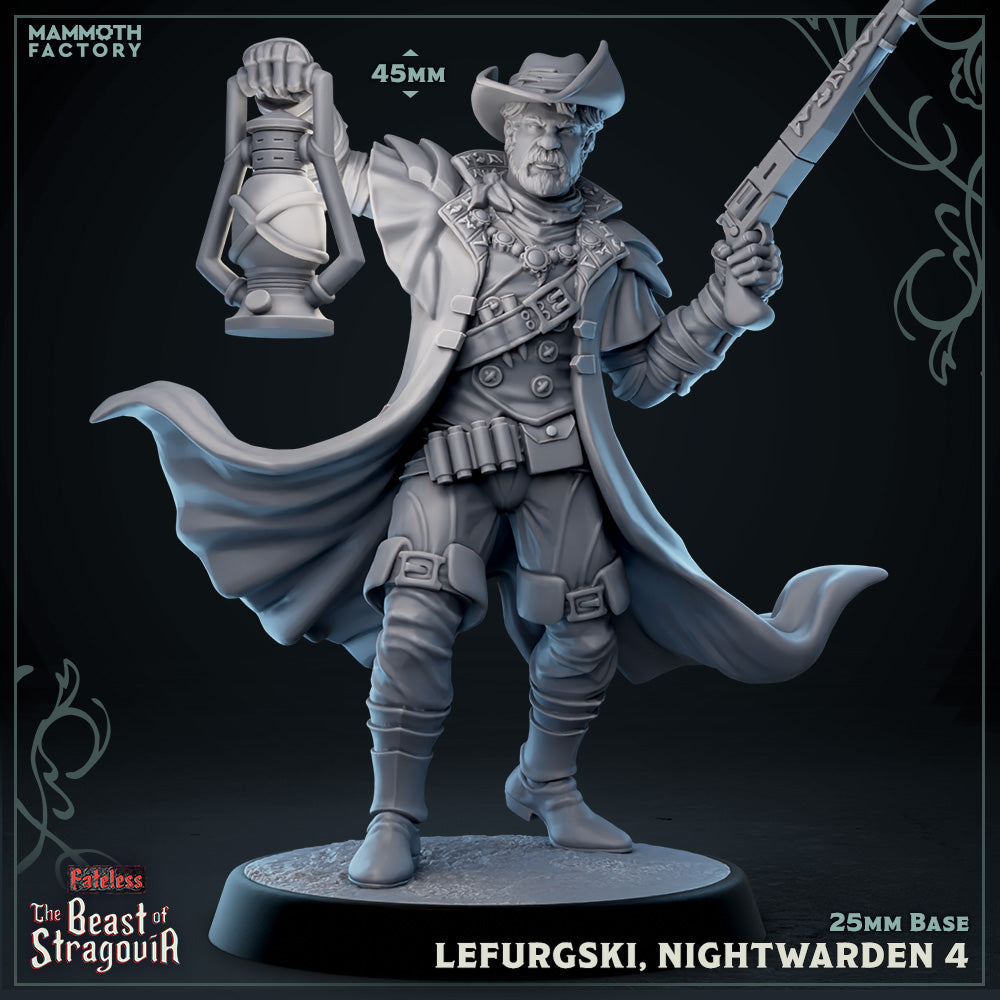 Stragovian Nightwardens – Six Warriors