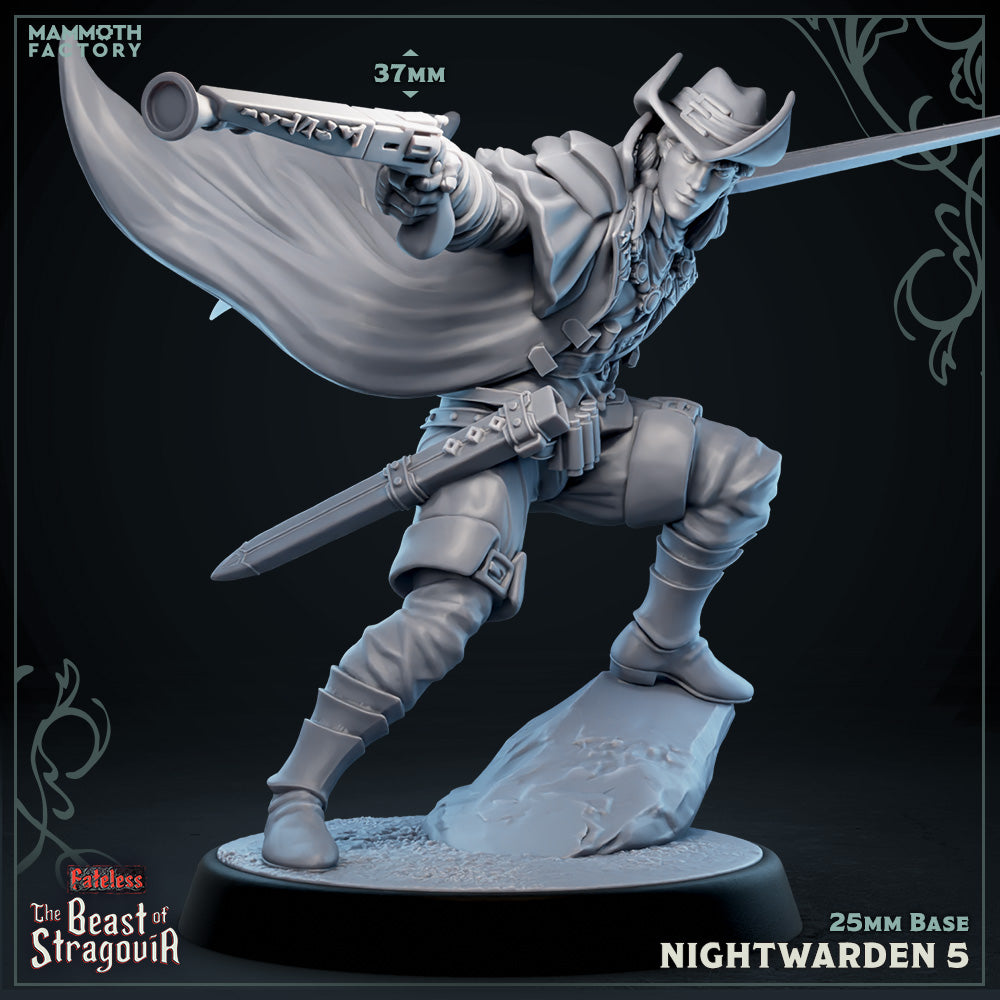 Stragovian Nightwardens – Six Warriors