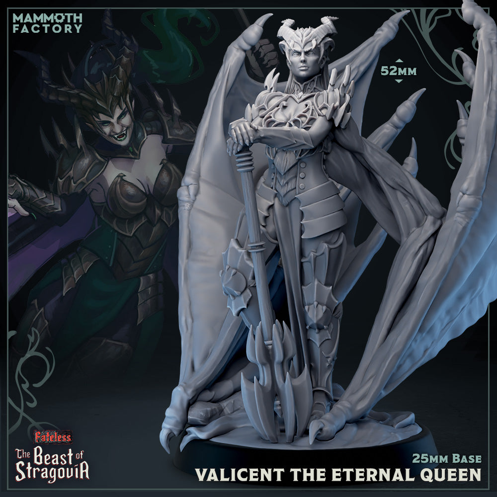 Valicent the Eternal Queen - Mammoth Factory designer render