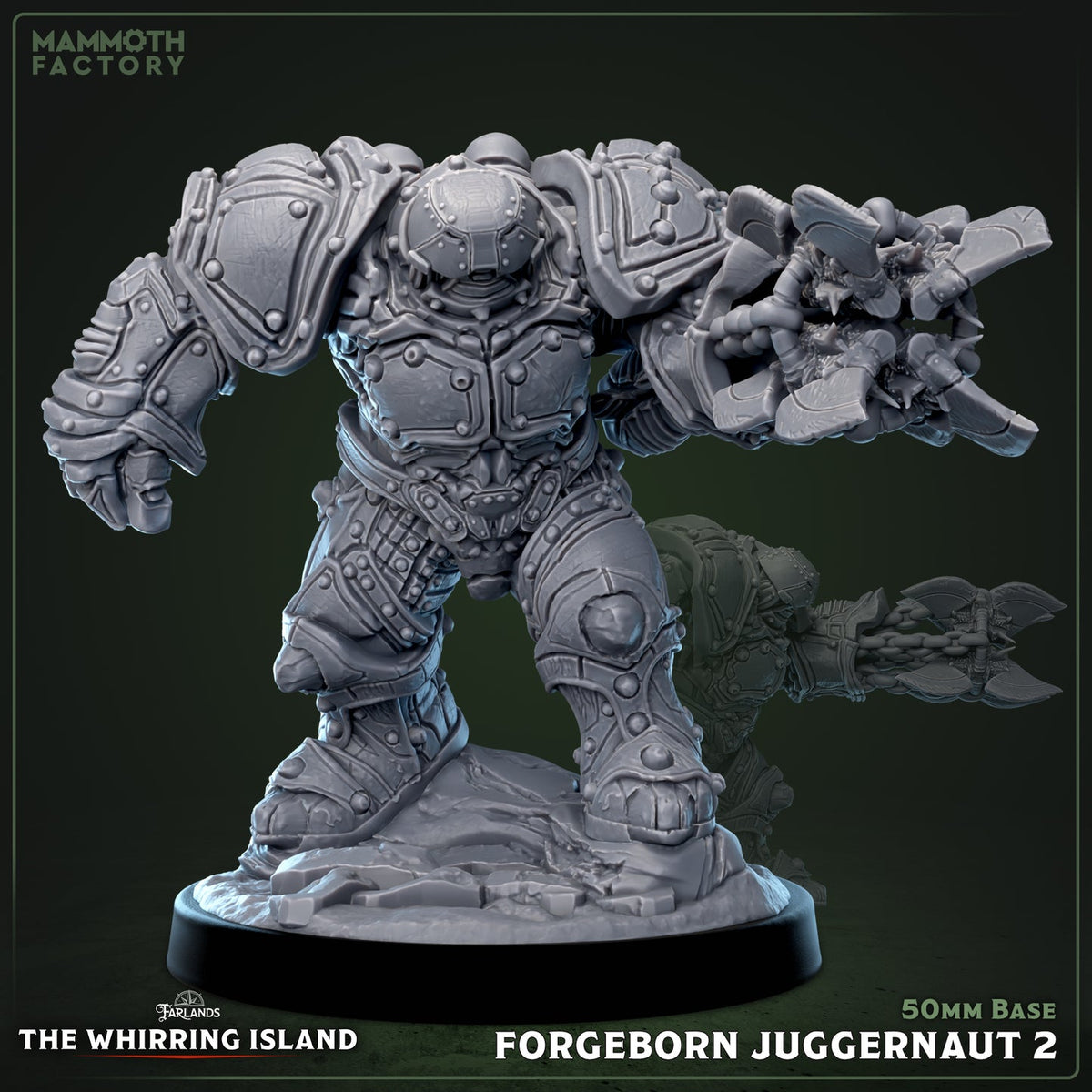 Forgeborn Juggernaut by Mammoth Factory - render 2