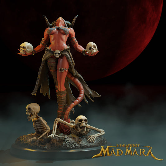 Gravechantress Vaelara sculpture